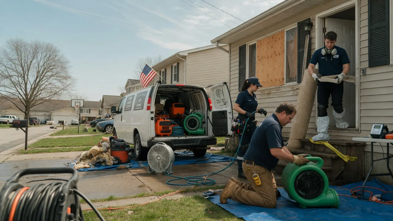 Water Damage Restoration in Blossom, TX near me